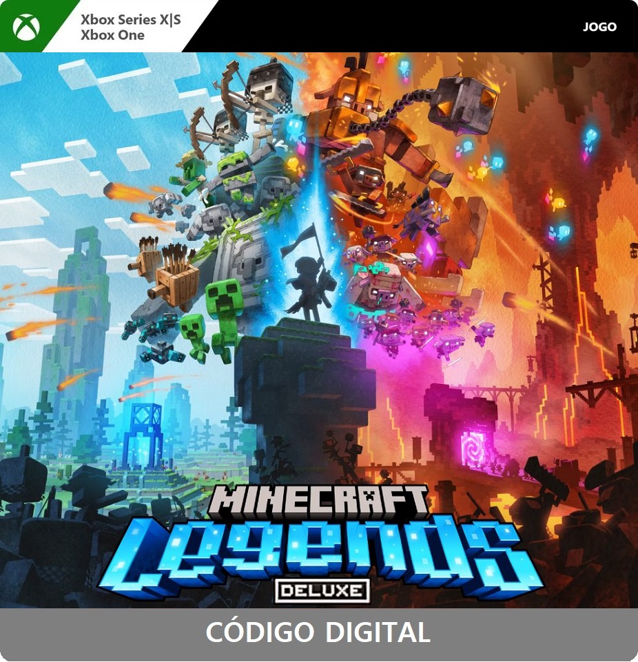 Minecraft-Legends-Xbox-Deluxe-926x962 Minecraft Legends Deluxe Edition para Console (Xbox One/Series) - Imagem 1